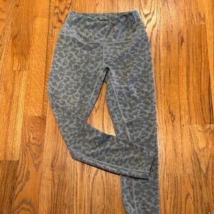 Varley green  Leopard Print Women's Leggings